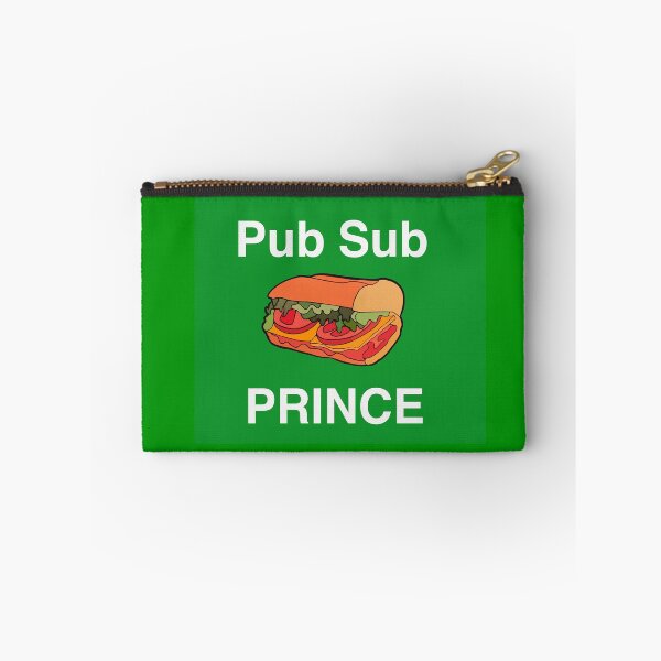 Artikelvorschau, Pub Sub Prince, Publix Sub Prince Weißer Text, klassisch grüner Hintergrund entworfen und verkauft von OneCatShop.