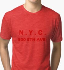N Y C Tri-blend T-Shirt