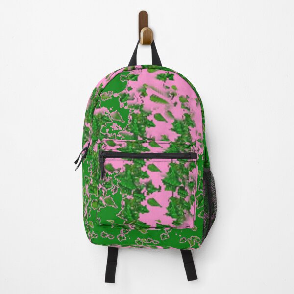Item preview, ABSTRACT GREEN HANGING VINE IVY PLANTS GREEN-PINK ART designed and sold by sharlesart.