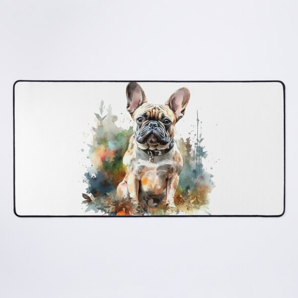 Item preview, Artistic French Bulldog Painting - Adorable Cute Artwork for Bulldog Lovers designed and sold by DooodleGod.