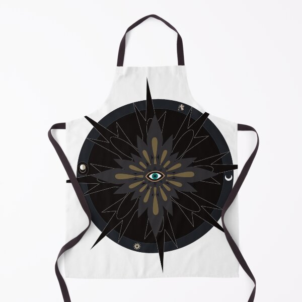Item preview, Mystic Vibes dark mandala with eye designed and sold by ArtDoor54.