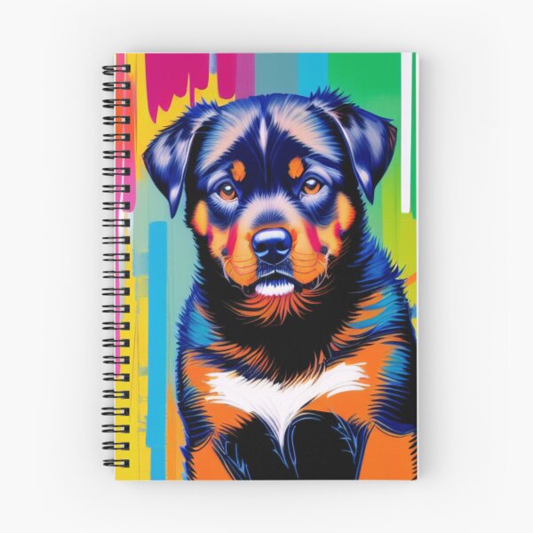 Item preview, Bold and Fearless - The Mighty Rottweiler's Protective Heart designed and sold by StyleSyndicatio.