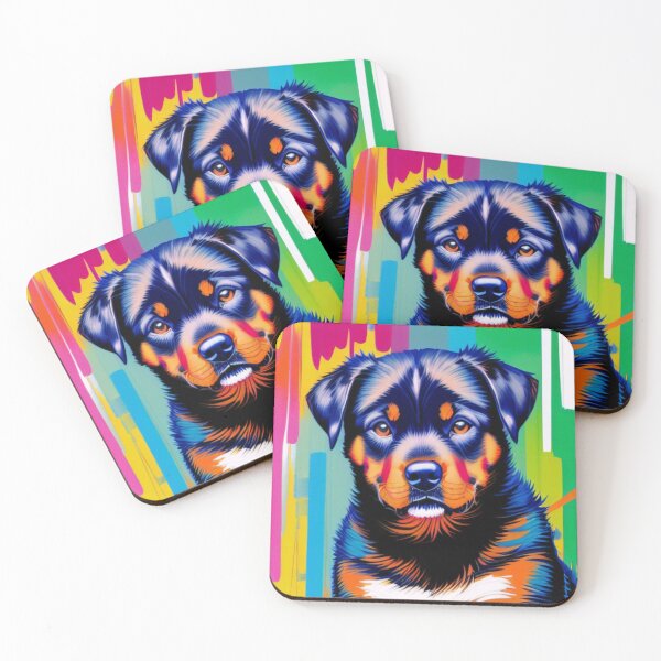 Item preview, Bold and Fearless - The Mighty Rottweiler's Protective Heart designed and sold by StyleSyndicatio.