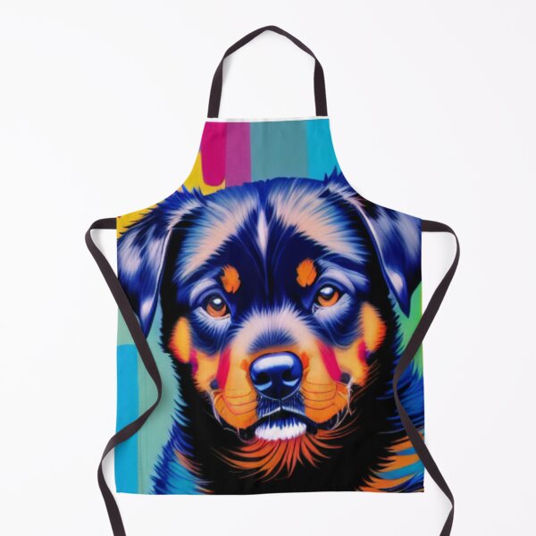 Item preview, Bold and Fearless - The Mighty Rottweiler's Protective Heart designed and sold by StyleSyndicatio.