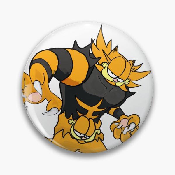 Item preview, Garfield Incineroar  designed and sold by Smurf-Shack.