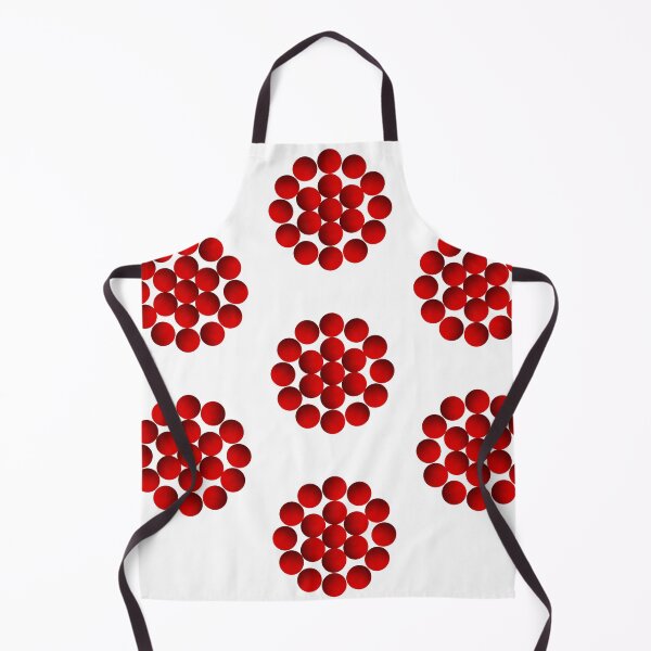 Item preview, Red Dots Circles designed and sold by Picture-Dot-Art.