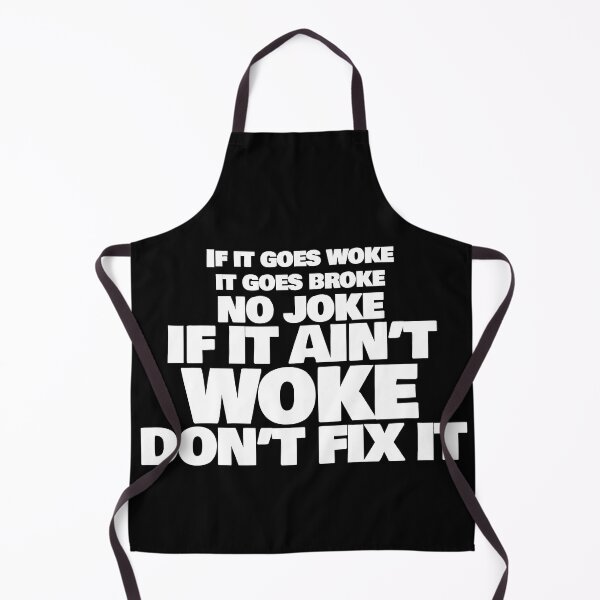 Item preview, If It Ain't Woke in White designed and sold by RightofCenter.