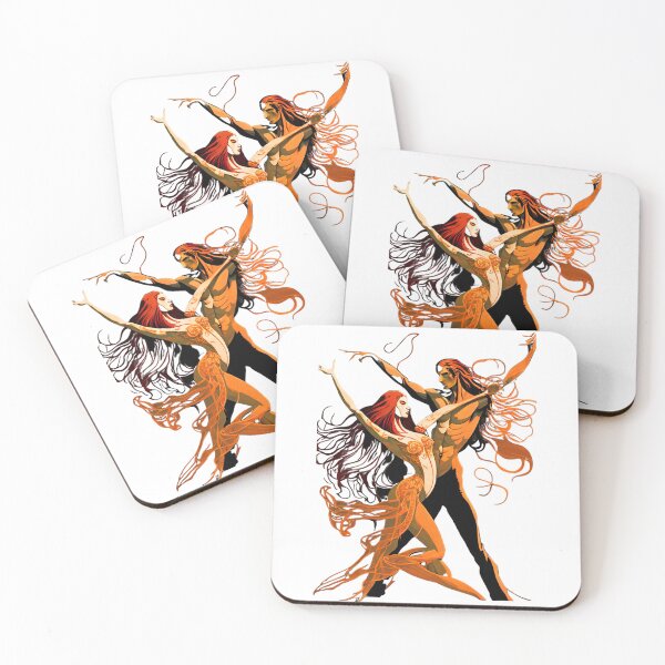 Item preview, Elegant Dance Couple Art  designed and sold by JustArtDesign9.