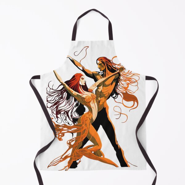 Item preview, Elegant Dance Couple Art designed and sold by JustArtDesign9.