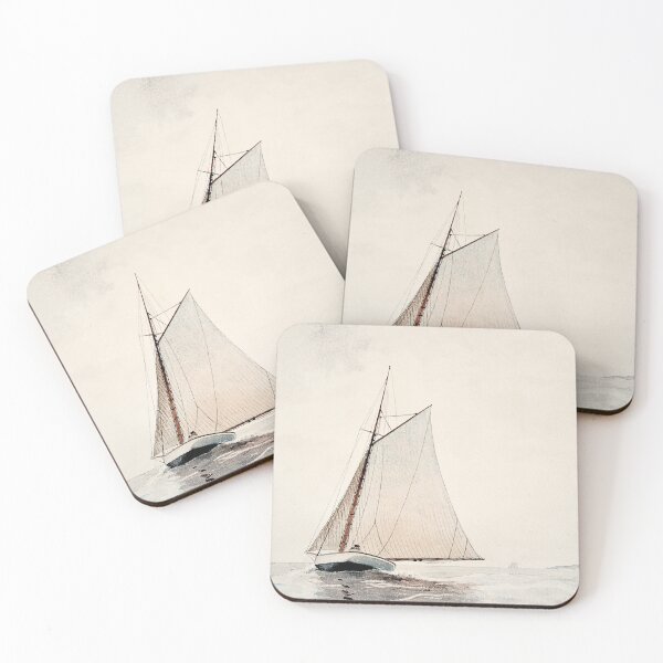 Item preview, Sailing off of Gloucester By Winslow Homer - ca 1880 - Vintage Art designed and sold by Daniel Wampler.