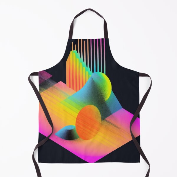 Item preview, Abstract Geometry 3D shapes rainbow color gift for her gift for him designed and sold by LuisaYas.