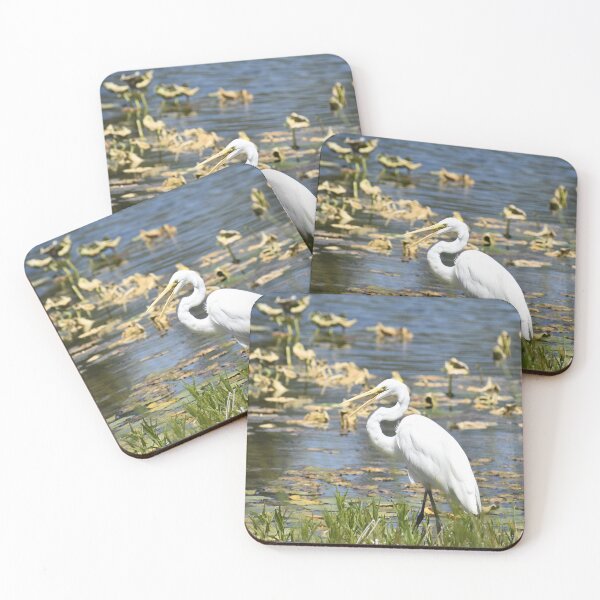 Item preview, Great Egret, Open Beak designed and sold by Kathleen Brant.