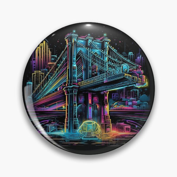 Item preview, brooklyn bridge designed and sold by BuildWear.