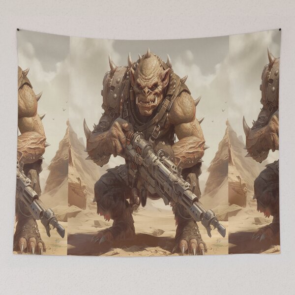 Item preview, Planet Warz - Des'Orc Outfit - Sand Homerunner Armor-0K "Gunner" designed and sold by Brazz Official.