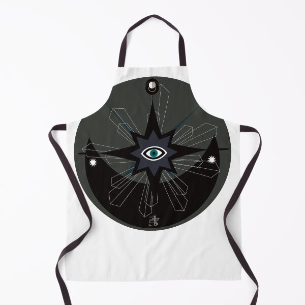 Item preview, Dark Mystic Vibe -radial crystal design, sun/moon/eye designed and sold by ArtDoor54.