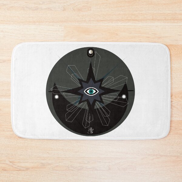 Item preview, Dark Mystic Vibe -radial crystal design, sun/moon/eye designed and sold by ArtDoor54.