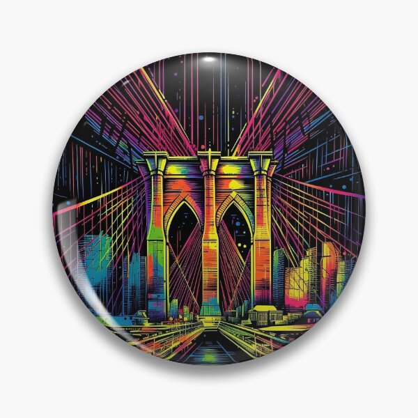 Item preview, brooklyn bridge designed and sold by BuildWear.