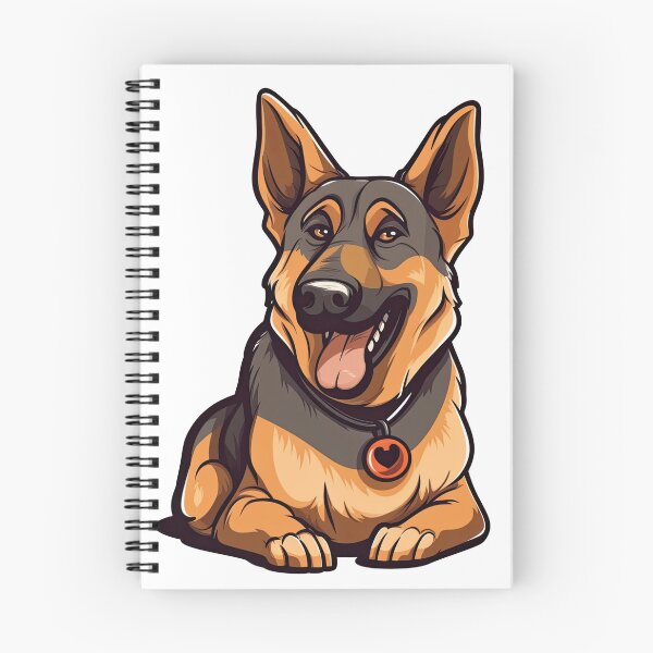 Item preview, German Shepherd Perloved K-9 masterpiece & masterpieces: unique masterpiece-Style artwork for Dog Lovers | FurryPals Boutique designed and sold by DooodleGod.