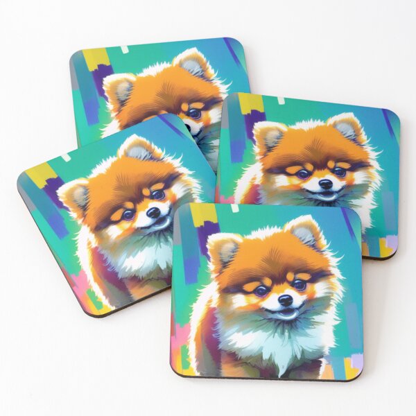 Item preview, Fluffy Delight - The Pomeranian's Enchanting Personality designed and sold by StyleSyndicatio.