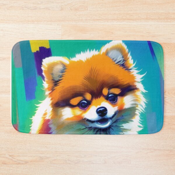 Item preview, Fluffy Delight - The Pomeranian's Enchanting Personality designed and sold by StyleSyndicatio.