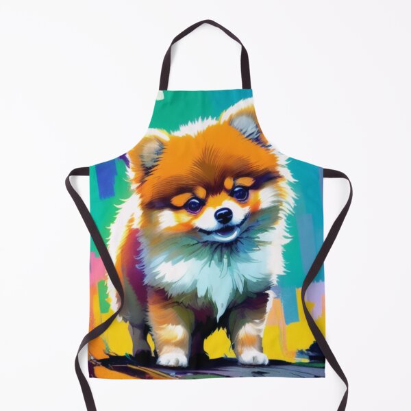 Item preview, Fluffy Delight - The Pomeranian's Enchanting Personality designed and sold by StyleSyndicatio.