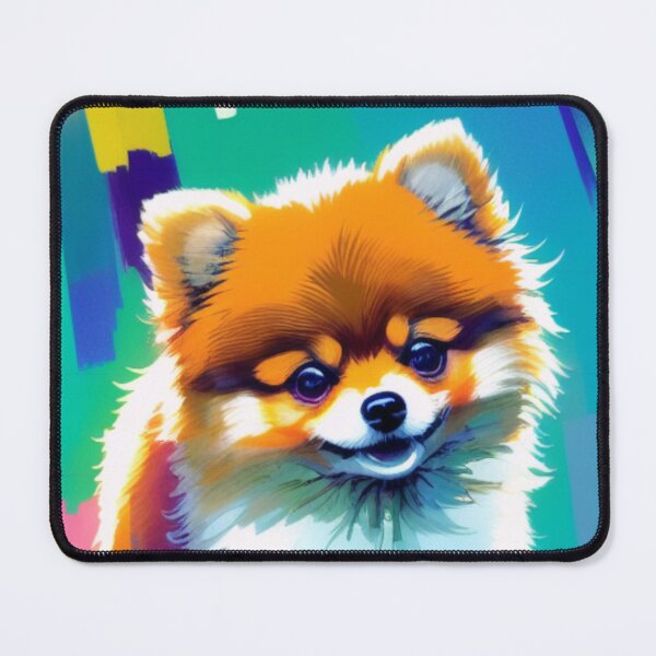 Item preview, Fluffy Delight - The Pomeranian's Enchanting Personality designed and sold by StyleSyndicatio.