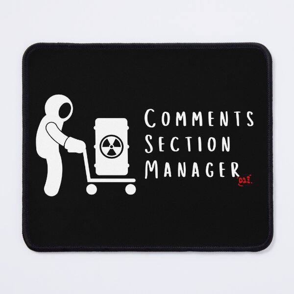 Item preview, Comments Section Manager (dark) / RoYuMi designed and sold by royumi.