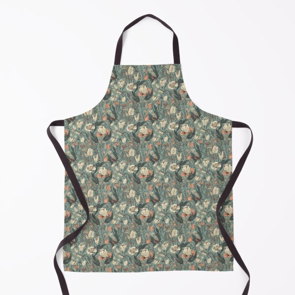 Item preview, Vintage botanical floral pattern designed and sold by florallover444.