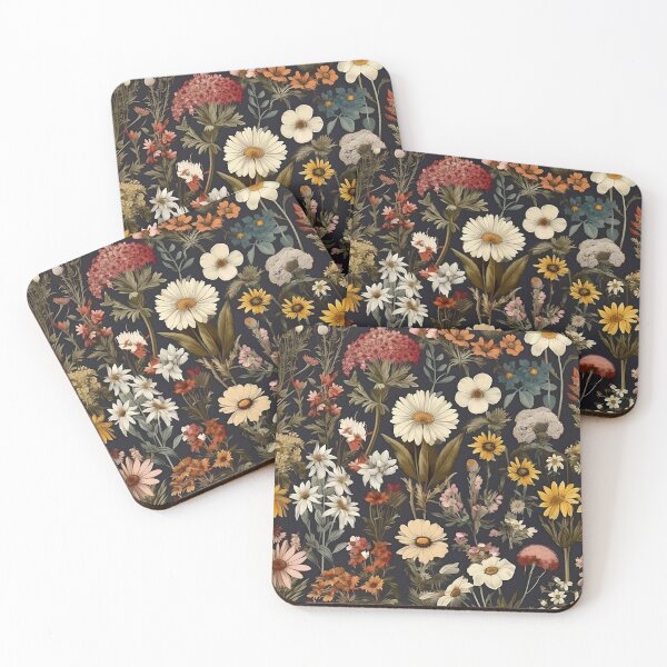 Artikelvorschau, Wildblumenmuster entworfen und verkauft von Heathbarsmith.