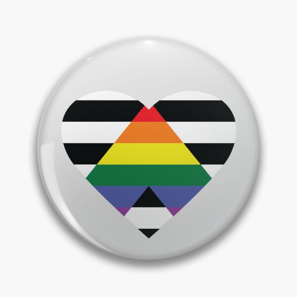 Item preview, Straight Ally Heart designed and sold by Booshort.