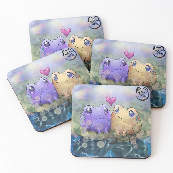 Item preview, Two Frogs in Love designed and sold by KageDunlopMerch.
