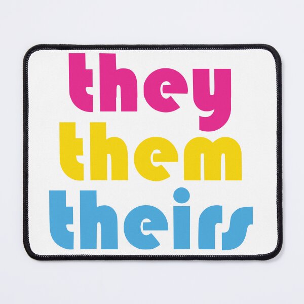 Item preview, Pansexual They/Them/Theirs designed and sold by SaoirsesMeanderings.