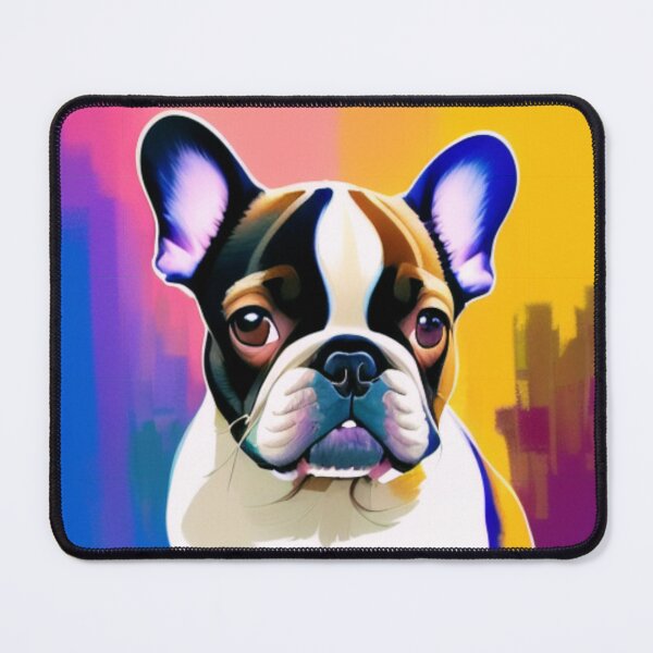 Item preview, Funky Frenchie - A Delightfully Quirky Canine Companion designed and sold by StyleSyndicatio.