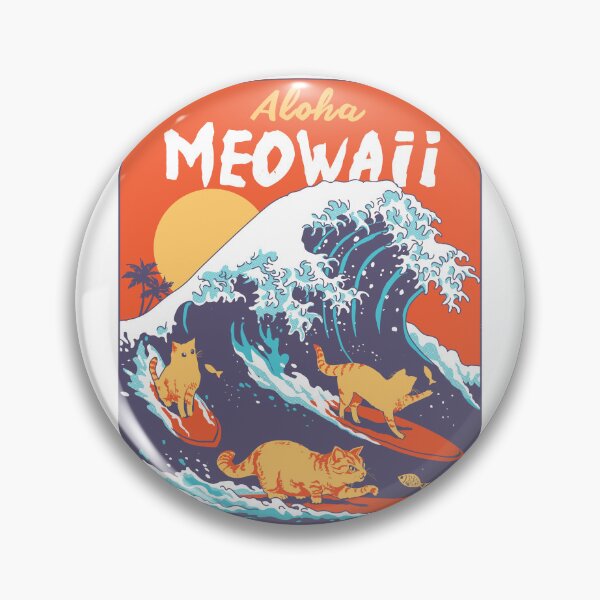 Item preview, Aloha Meowaii designed and sold by Elan Harris.