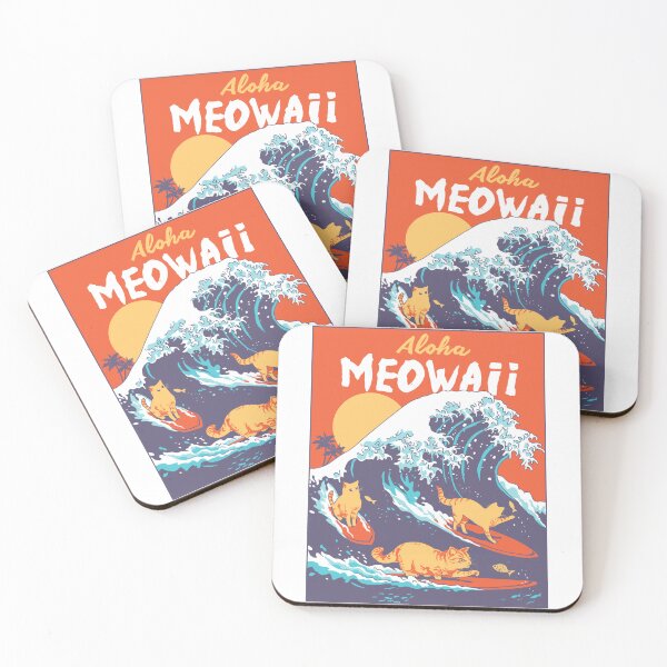 Item preview, Aloha Meowaii designed and sold by Elan Harris.