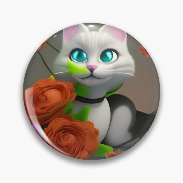 Item preview, Cat Flower 23 designed and sold by Camila Hamdan.
