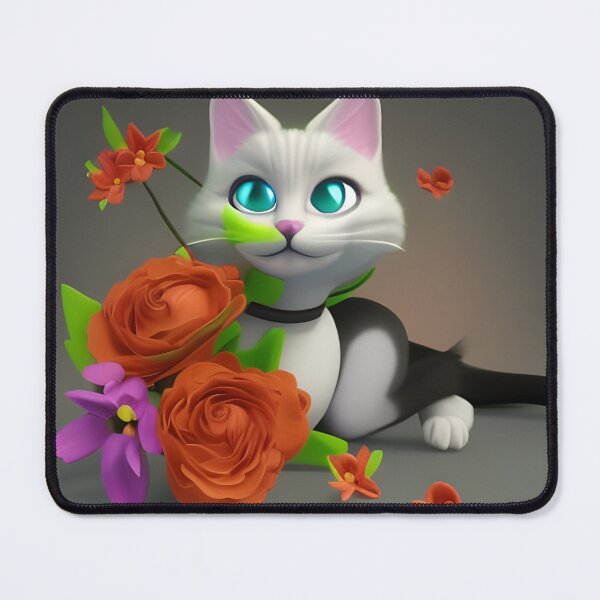 Item preview, Cat Flower 23 designed and sold by Camila Hamdan.