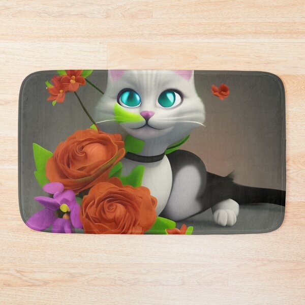 Item preview, Cat Flower 23 designed and sold by Camila Hamdan.