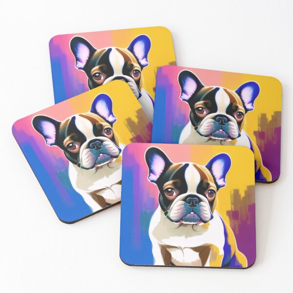 Item preview, Funky Frenchie - A Delightfully Quirky Canine Companion designed and sold by StyleSyndicatio.