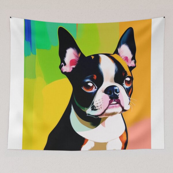 Item preview, Cheeky Charmer - The Boston Terrier's Irresistible Wit designed and sold by StyleSyndicatio.