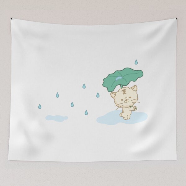 Item preview, cat with an umbrella  designed and sold by Planb StudioDesign.