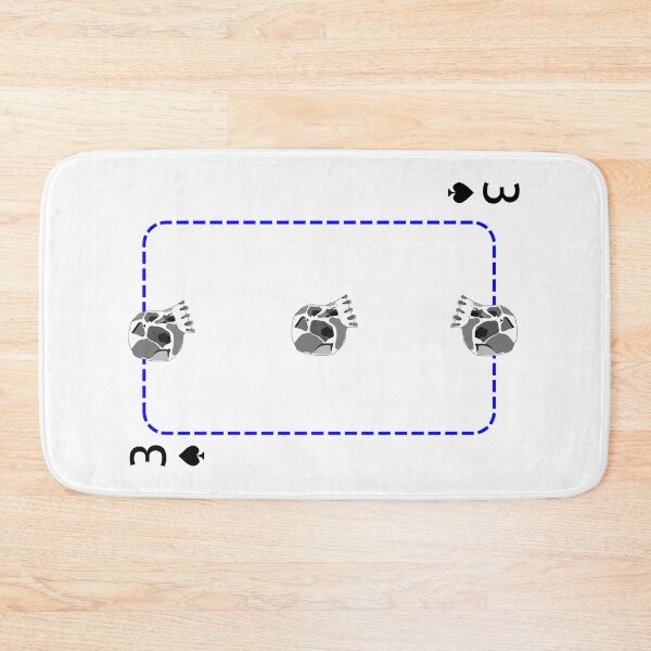 Item preview, 3 of spades designed and sold by Whimsy Trail Co.