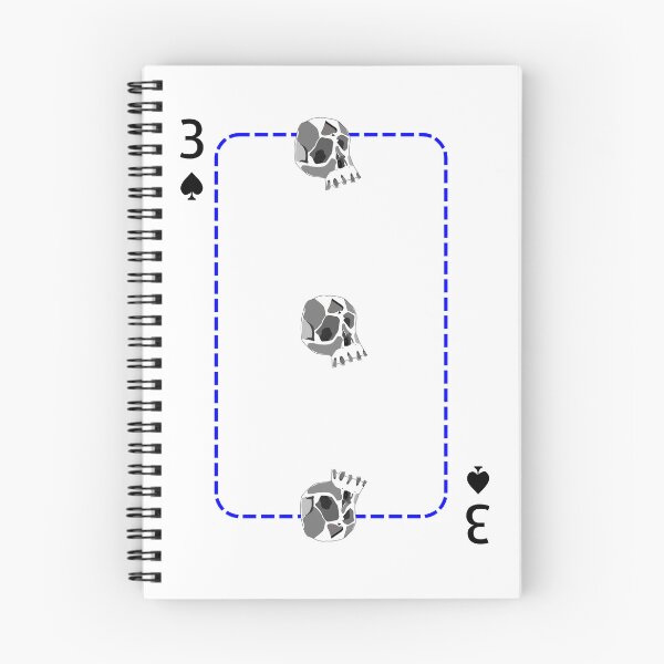 Item preview, 3 of spades designed and sold by m-yoga-store.