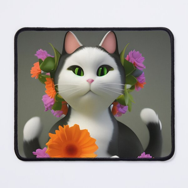 Item preview, Cat Flower 26 designed and sold by Camila Hamdan.