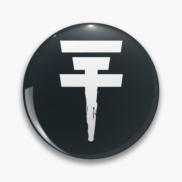 Item preview, Tokio Hotel Logo (white, once) Fitted  designed and sold by Cutupdesigns.