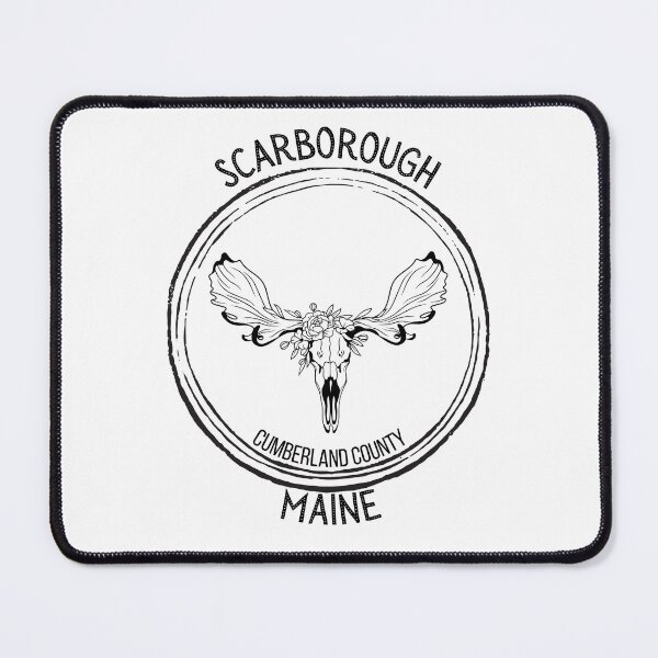 Item preview, Scarborough Maine Moose Skull designed and sold by Ashley Gagnon.