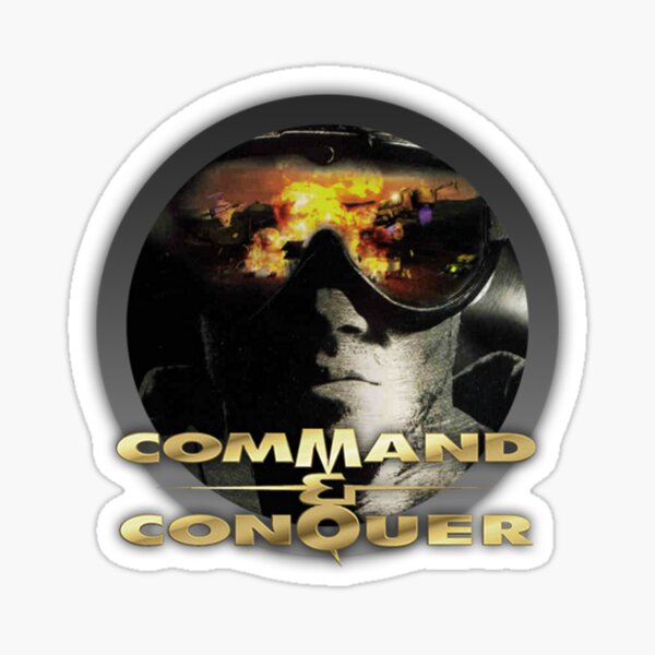 "Command and Conquer" Sticker for Sale by MammothTank | Redbubble
