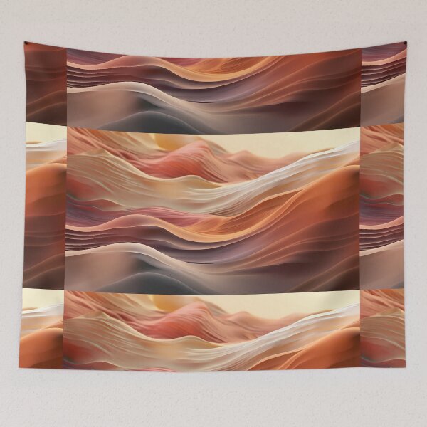 Item preview, Abstract Organics Waves designed and sold by StudioOfAiArts.