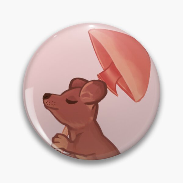 Item preview, Little Forest Mouse Chilling Under A Mushroom  designed and sold by AldiazArt.