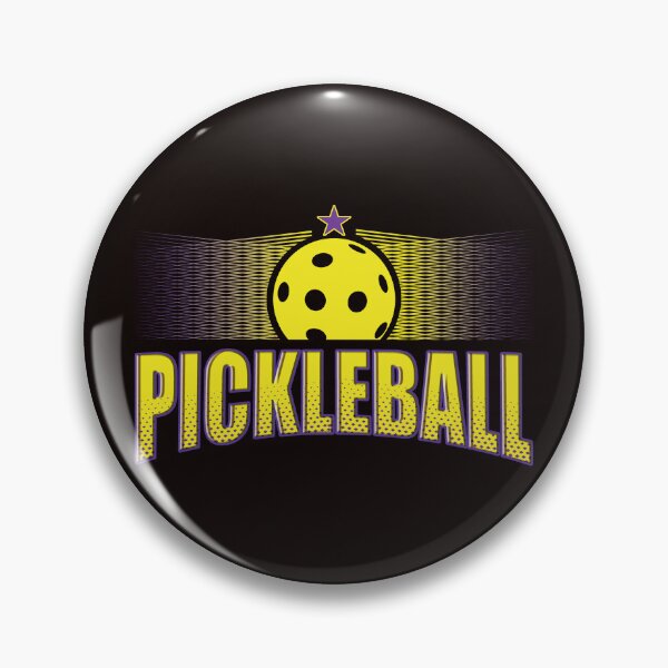 Item preview, Pickleball Purple and Yellow designed and sold by theboujeebunny.